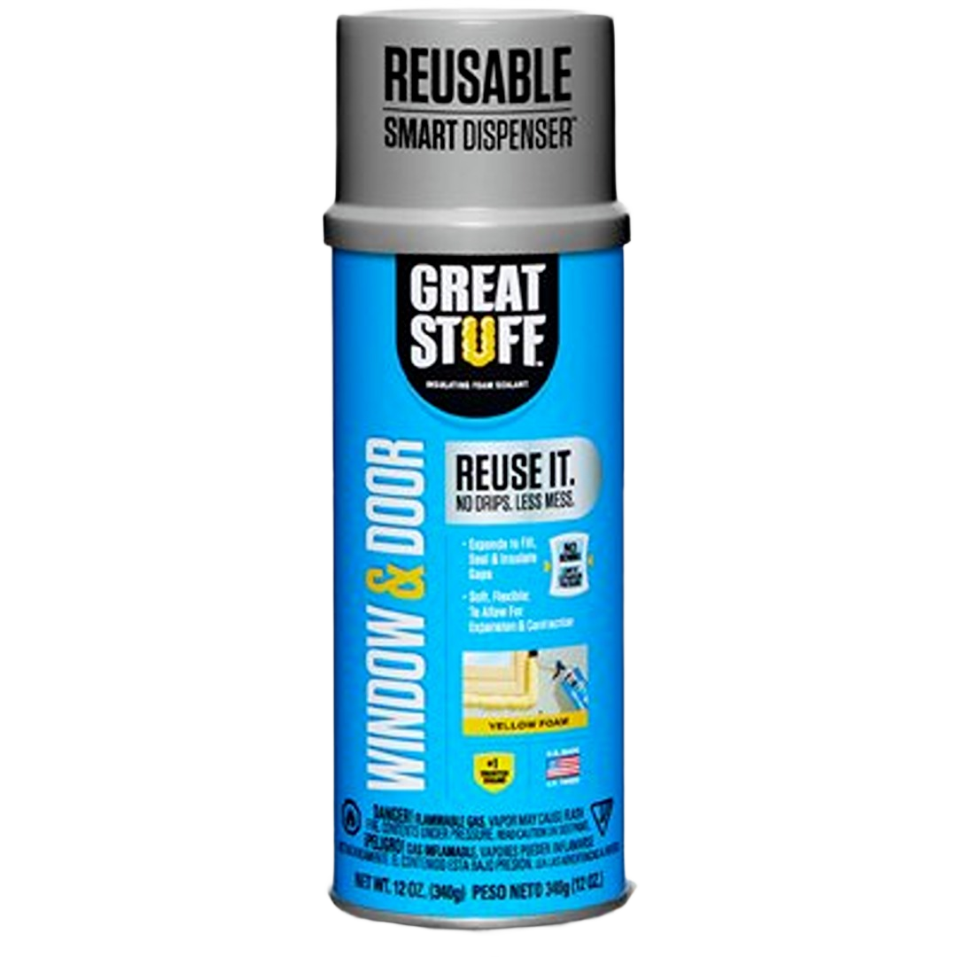 Great Stuff Window & Door Insulating Foam Sealant 12 oz – Hartville ...