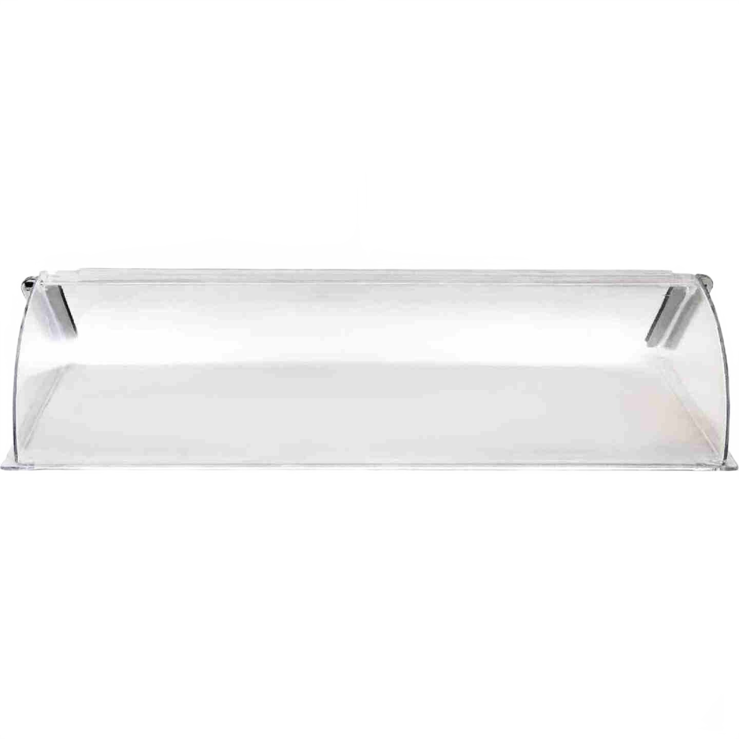 Clear plastic adjustable heat and air deflector for improved airflow, suitable for home improvement under $50 collections