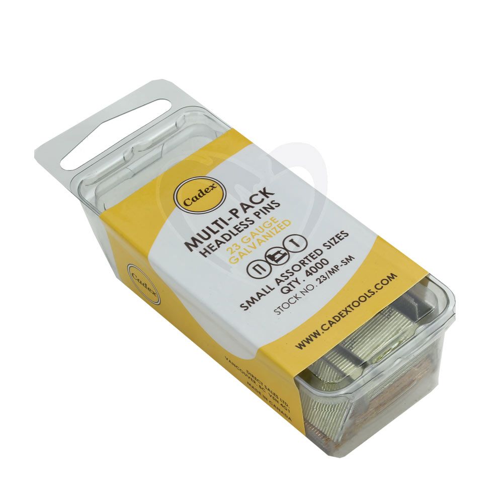 Cadex 23 Gauge Galvanized Small Headless Pins 4,000-Pack – Hartville ...
