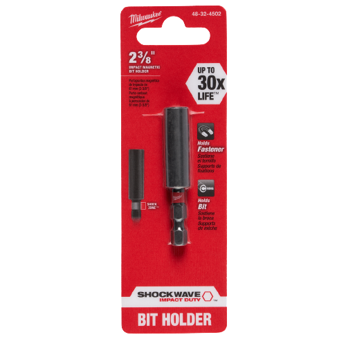 2.4-inch magnetic bit holder with impact-resistant steel for enhanced durability in power tool accessories under $50 collection