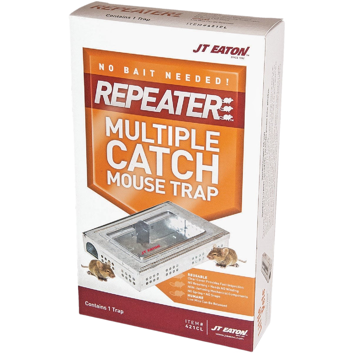 JT Eaton Repeater Mechanical Mouse Trap with Window – Hartville Hardware