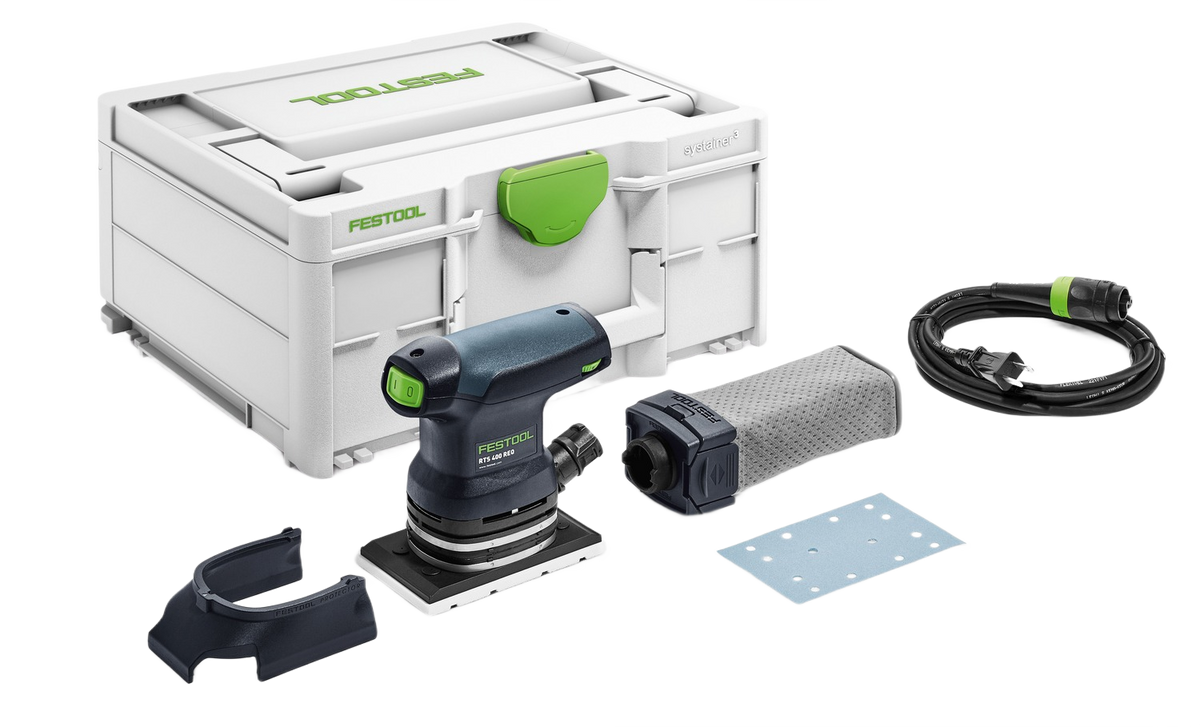 Festool RTS 400 REQ-PLUS Orbital Finish Sander – Smooth Results ...