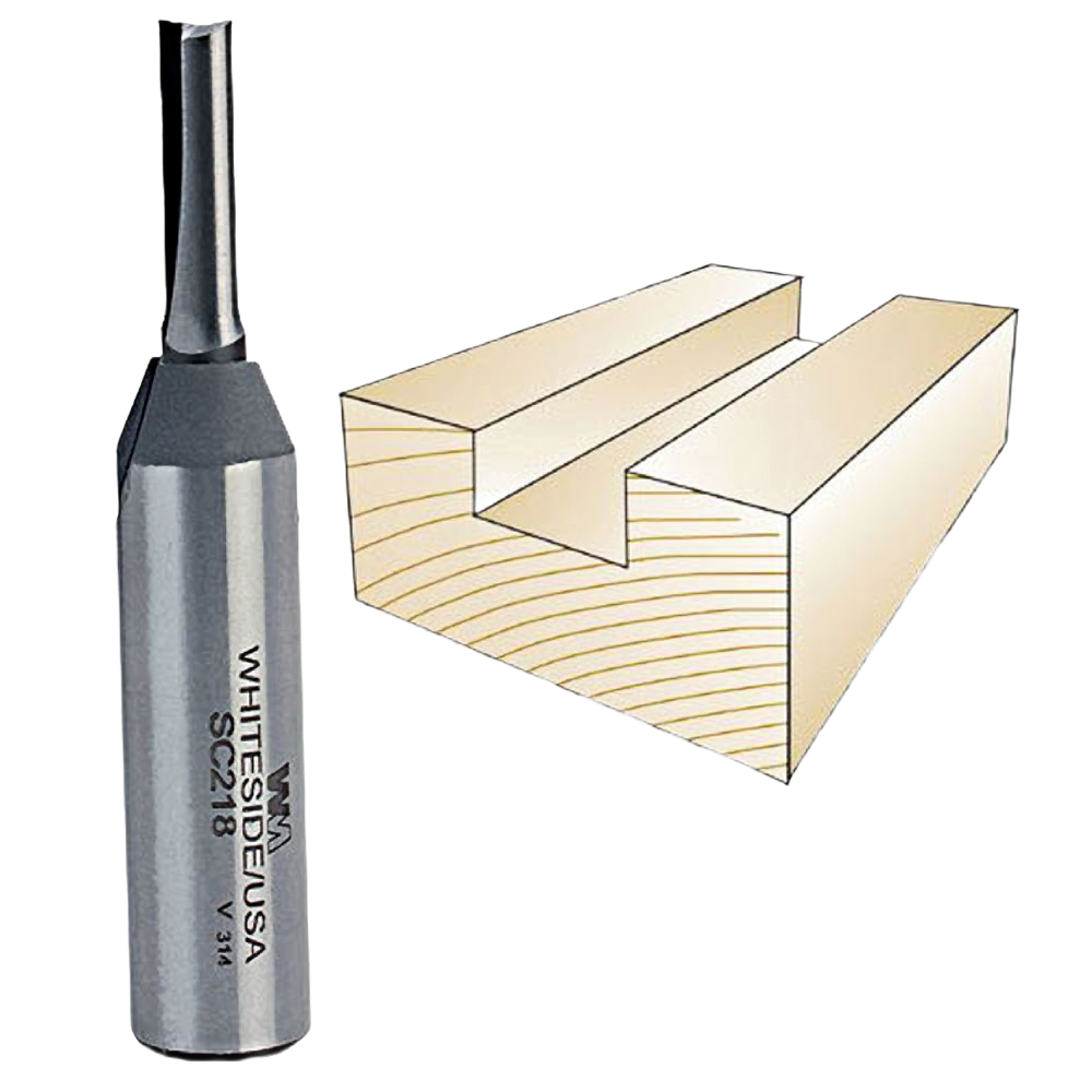Ply Cut Bit Whiteside Straight Plywood Bit 1/2