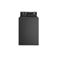Matte black top load washer with durable controls from Washers, Appliances, and Washers & Dryers collections