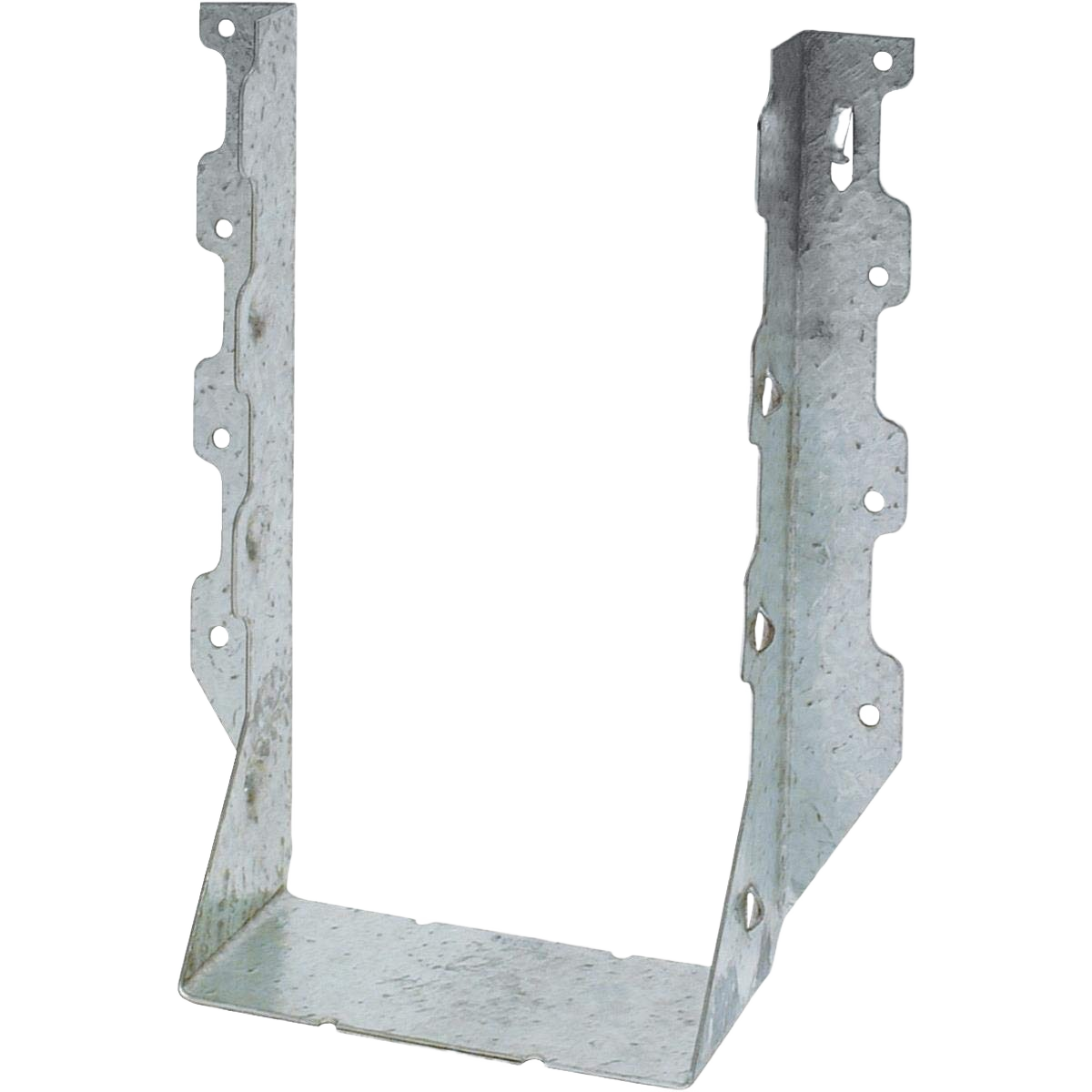 Galvanized steel face mount hanger bracket for triple 2x10 lumber in lumber and building materials collection
